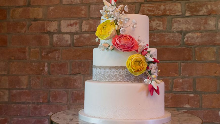 Sugar Flower Wedding Cakes Northern Ireland