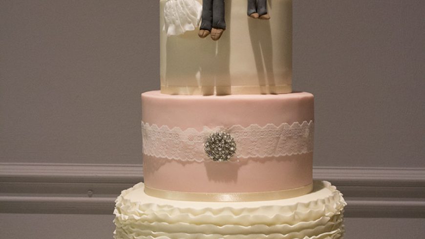 Heavenly Chocolate Wedding Cake Belfast